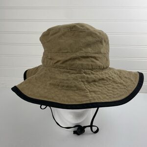 Kavu Bucket Hat Khaki Tan Boonie Fishing Outdoor Hiking Drawstring USA Made